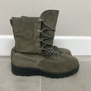 Belleville Military Boots Mens 11.5R Waterproof Gore Tex Steel Toe Vibram Shoes